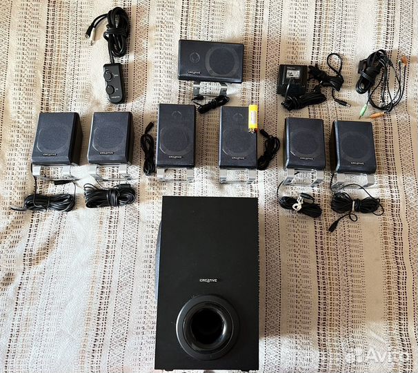 Акустическая система 7.1 Creative inspire t7900