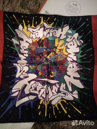 Платок Hermes Graff Kongo оригинал с упаковкой