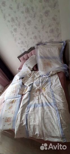 Бортики в детскую кроватку