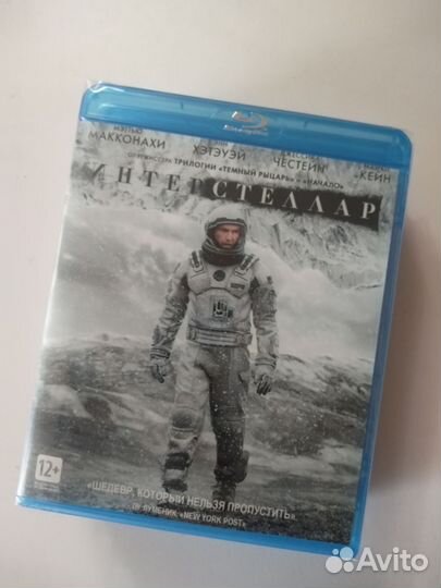 Blu-ray диск. интерстеллар