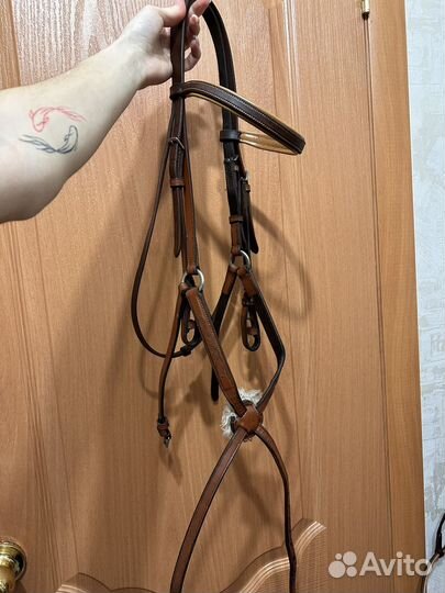 Уздечка для лошади бу
