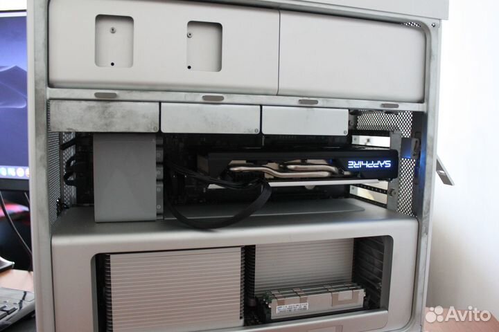 Mac pro 5.1 (2 проца /rx570 8gb/24gb ddr3)