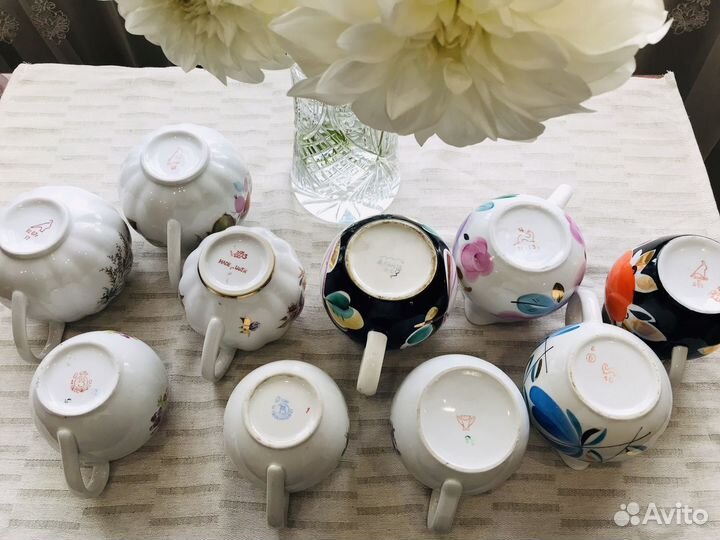 Молочники,фарфор,ссср(обновленное)