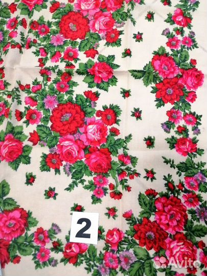 Платки шерстяные СССР