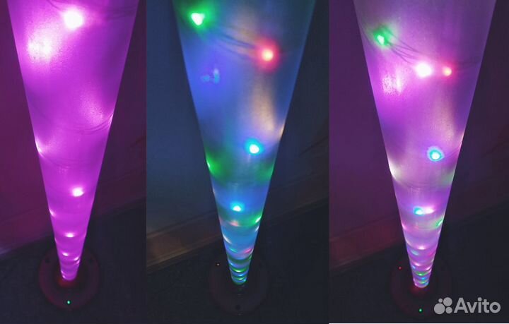 Светильник напольный, торшер. Высота 2.3 метра