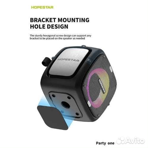 Беспроводная переносная Bluetooth колонка hopestar