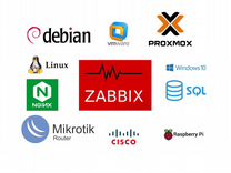 Настройка Zabbix, Linux сервера, Mikrotik, samba