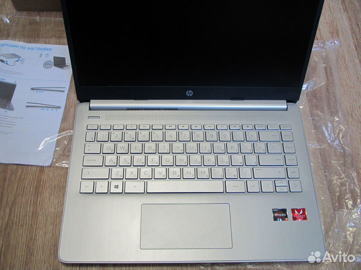 Ноутбук HP Ryzen 5 / SSD 512 Гб - M.2