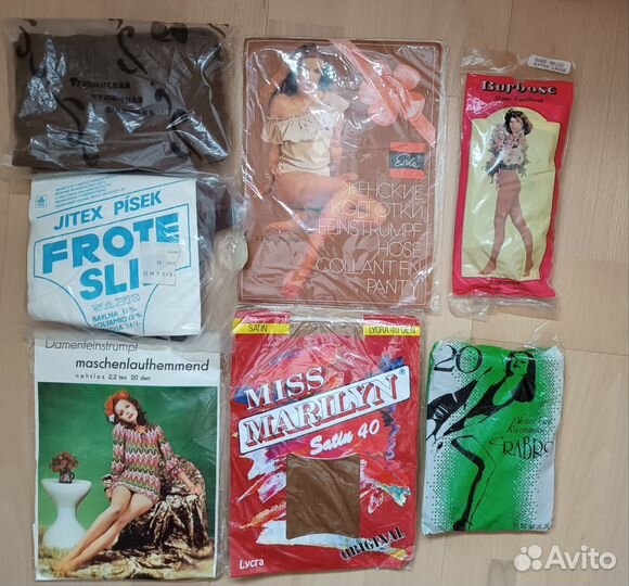 Колготки чулки капроновые трусы мужские СССР новые