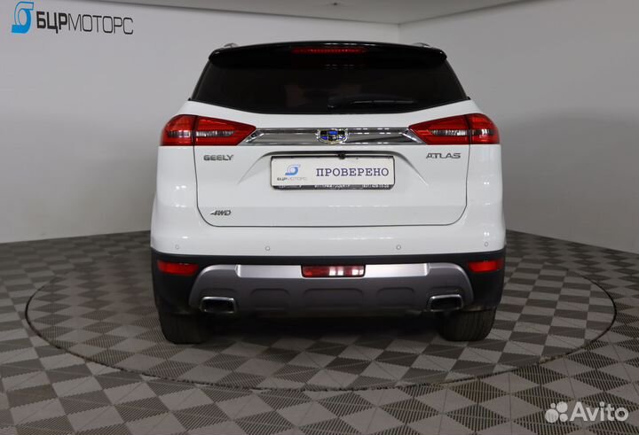 Geely Atlas 2.4 AT, 2018, 75 298 км