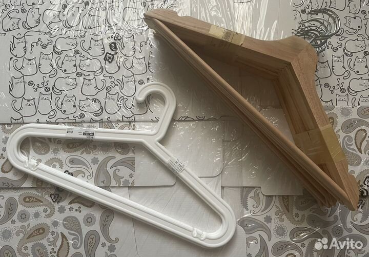 Плечики Вешалки Бумеранг и Багис для дома IKEA