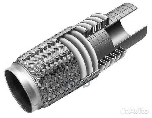 Гофра глушителя D60x120mm universal universal 2