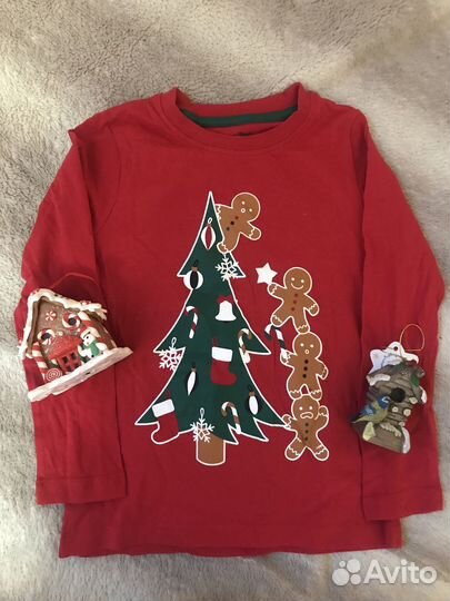 Лонгслив новый Lupilu 110/116 см