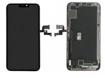 Дисплей для iPhone X в сборе с тачскрином (черный)