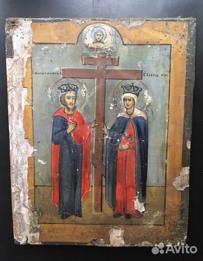 Икона Константин и Елена