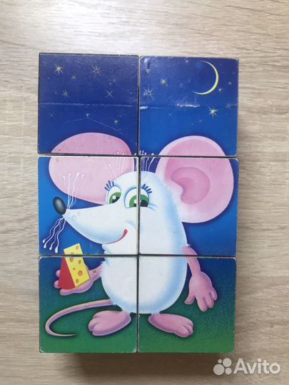 Кубики для малышей (6 шт.)