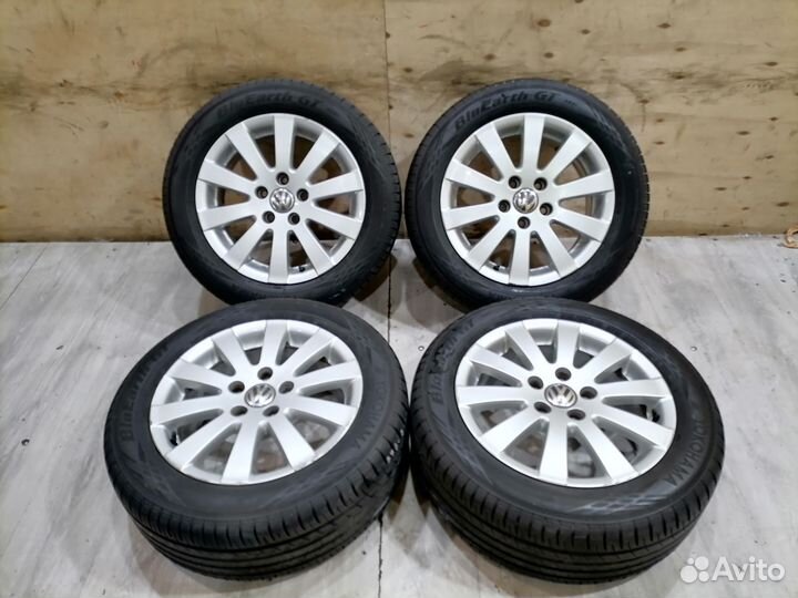 Комплект колес 215\55 R16 VW Passat B6 2005-2011