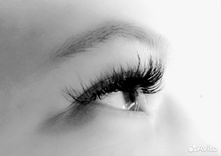 Наращивание ресниц на дому