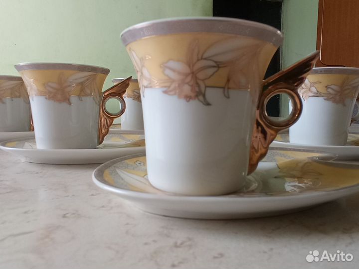 Сервиз кофейный (6 кофейных пар)