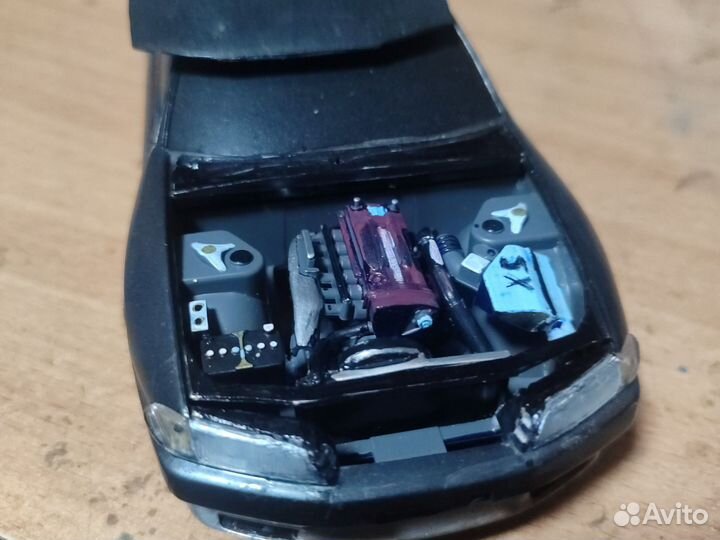 Модель автомобиля 1 24 Ниссан р32 сборная