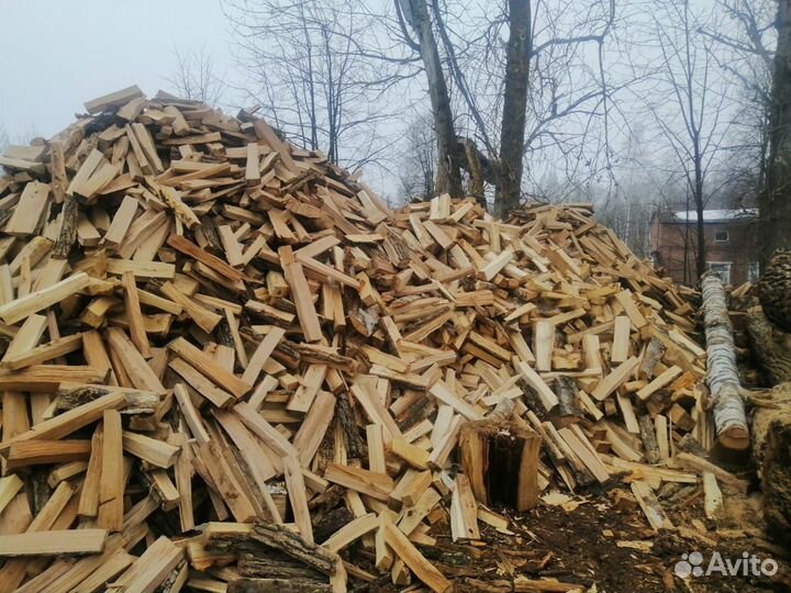 Продам колотые дрова (береза, дуб)