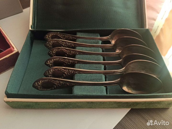 Ложки чайные мельхиор СССР
