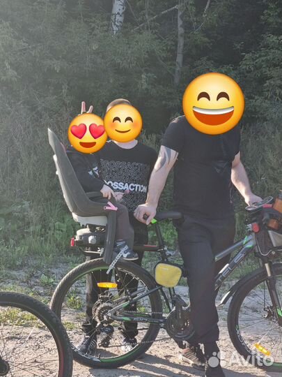 Велокресло hamax caress C3