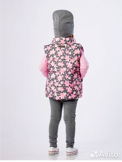 Жилетка для девочки Bodo размер 80-86 на 1-2 года