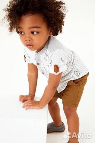 Рубашка next 9-12мес