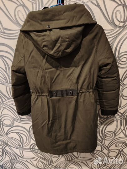 Пуховик девичий размер 146