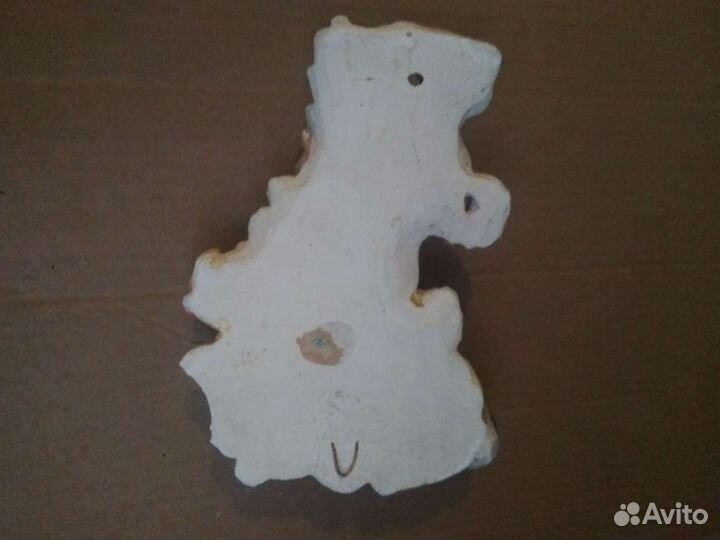 Фигурка гипсовая на стену СССР