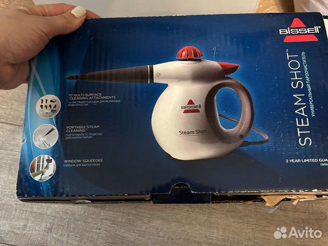 Паровой очиститель bissel steam shot модель 16Q1-J