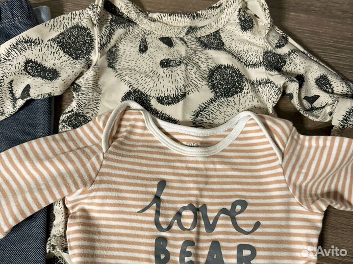 Вещи пакетом на мальчика 68 74