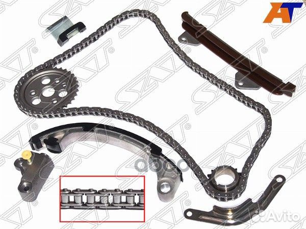 Комплект цепи грм 2szfe toyota belta 05/ractis