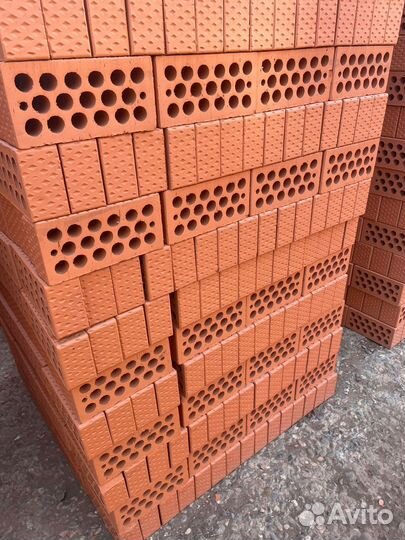 Кирпич керамический рядовой полуторный