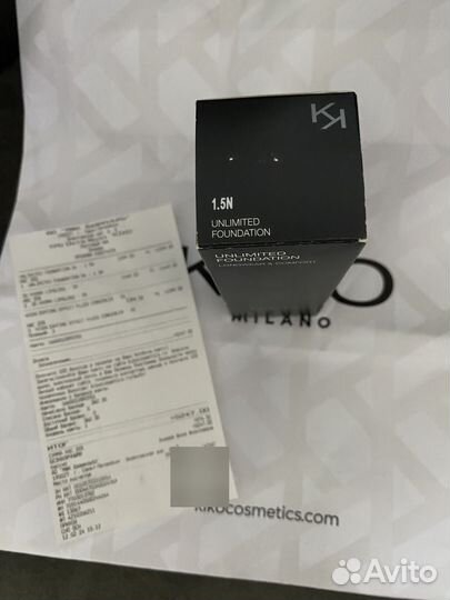 Тональный крем KiKO unlimited foundation