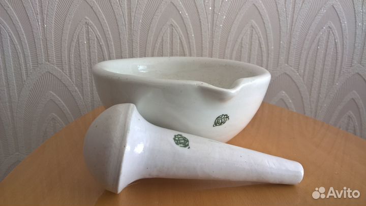 Набор. Ступка и пестик. лфз 1941 год