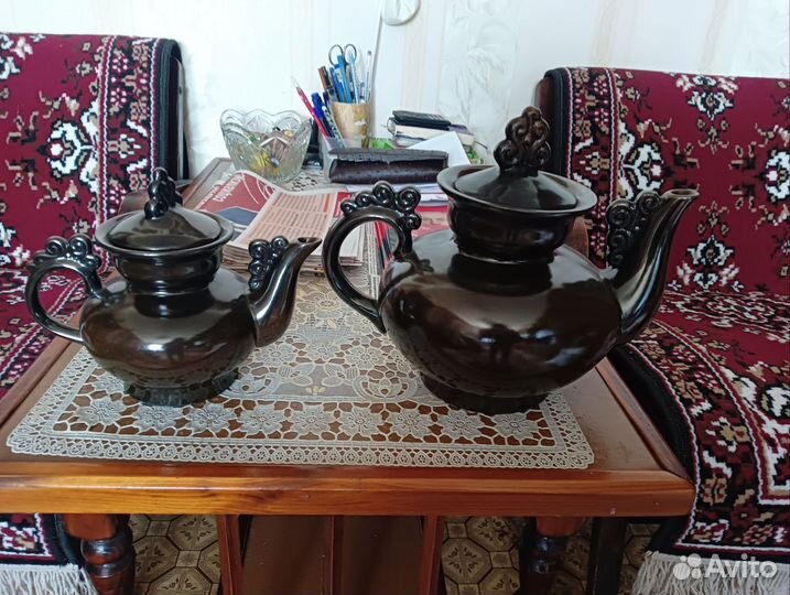 Кружки,тарелки,заварочный чайник