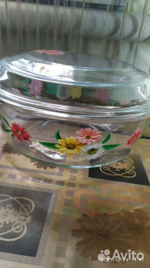 Кастрюли стеклянные