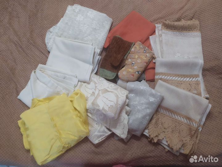 Отдам шторы, текстиль, прихватки