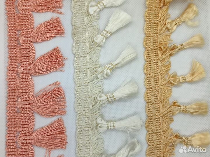 Бахрома с кисточками 5 видов