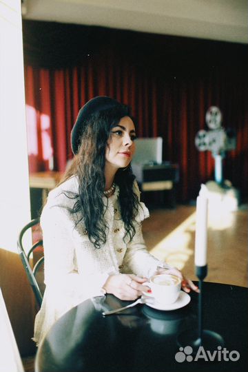 Костюм двойка с юбкой а-ля chanel