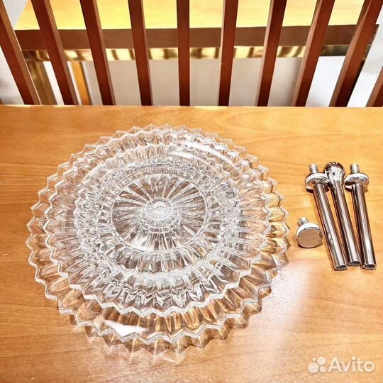 Этажерки Баккара фруктовница Baccarat ваза