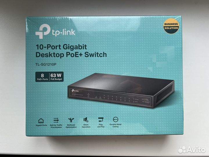 Коммутатор TP-Link TL-SG1210P