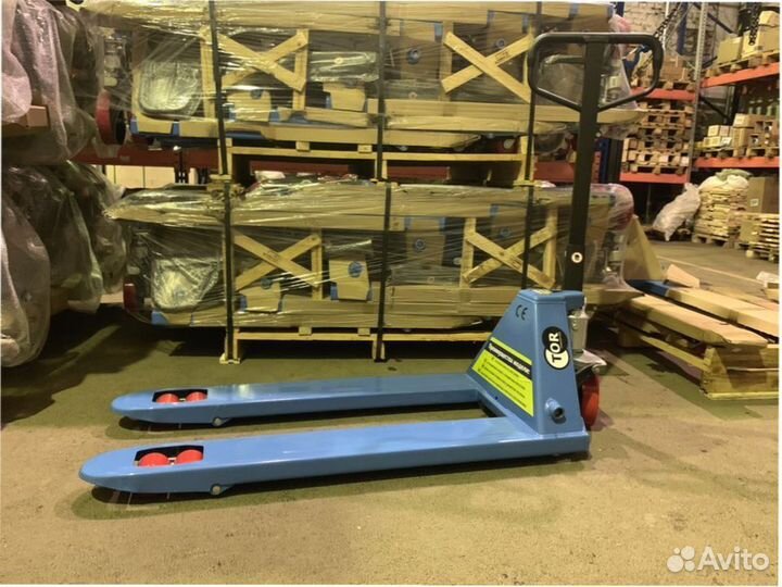 Гидравлическая тележка рохля 2,5 тонны