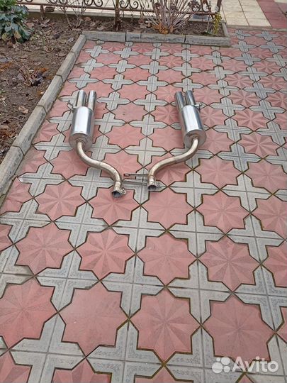 Глушитель на мерседес