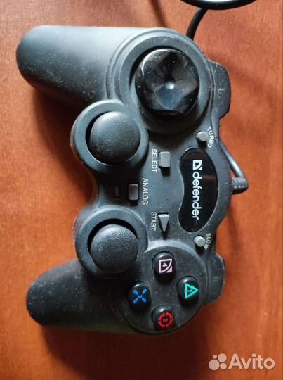 Геймпад Defender Game Racer Turbo RS3 (PC, PS1)