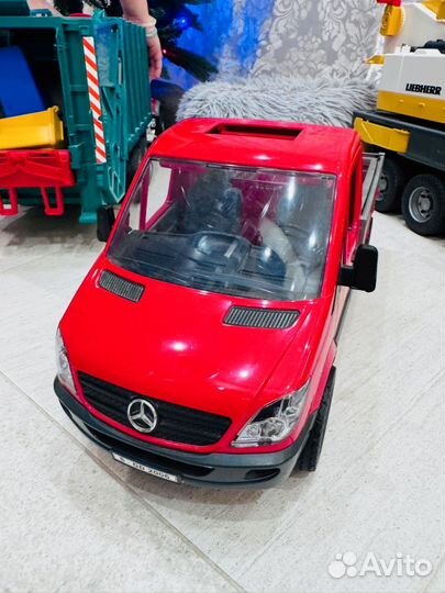 Мерседес спринтер бортовой самосвал Брудер