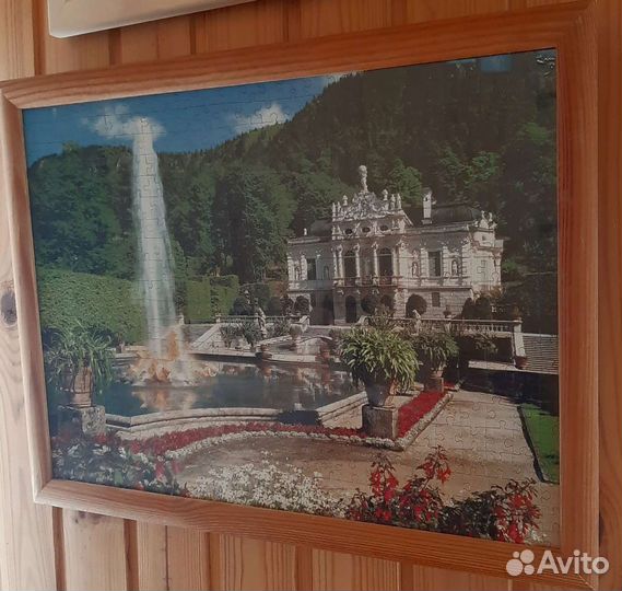 Картина из пазлов в раме