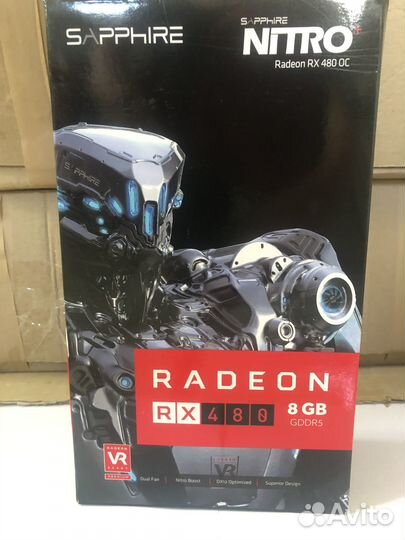 Видеокарта Sapphire RX 480 Nitro+ 8GB